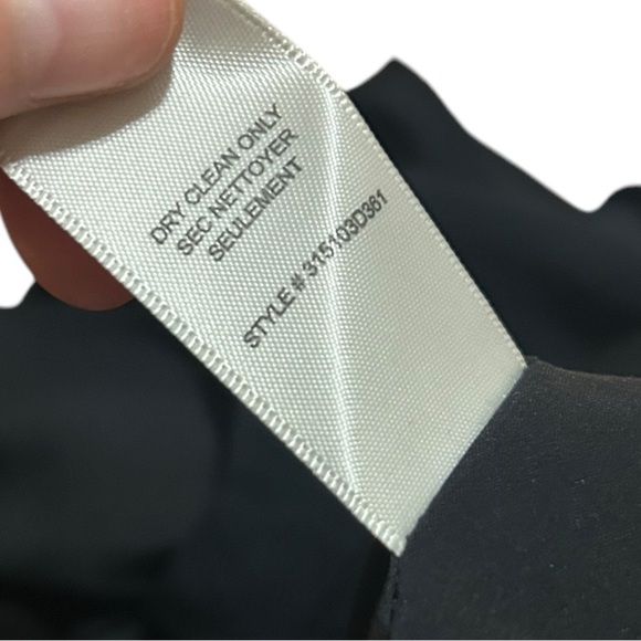 Rebecca Taylor Sleeveless Fringe Trim Shift Dress Black Size 0 - Picture 12 of 12